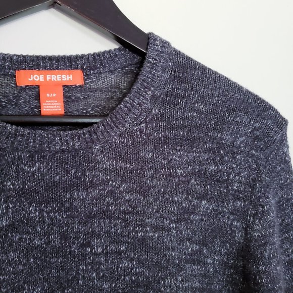🔵 3/$30 - Joe Fresh Melange Crewneck Knit Sweater - Picture 3 of 6